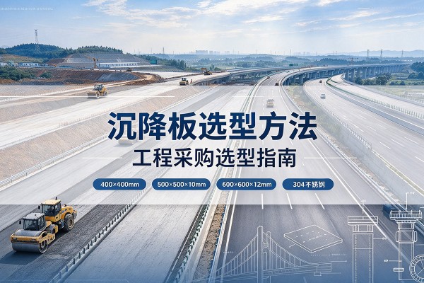 苍溪沉降板选择方法