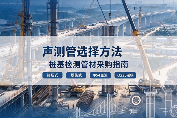 苍溪声测管选型标准