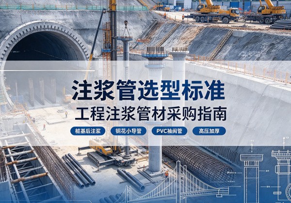 苍溪注浆管选型标准